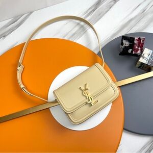 Yves Saint Laurent Beige Crossbody Bag
